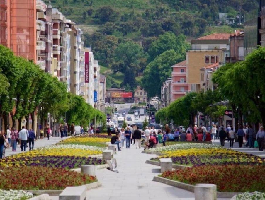 Flat Moderno E Central Em Braga Bagian luar foto